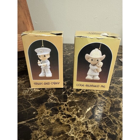 precious moments christmas ornaments Lot Of 2 - Picture 1 of 8